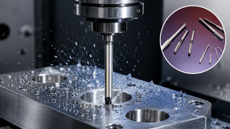 Premium drilling inserts used in CNC machining for precision metal drilling and high-performance industrial applications by Jay Tech Tools.