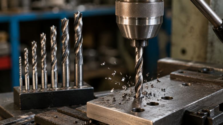 HSS Drill Bit used for industrial metal drilling by Jay Tech Tools