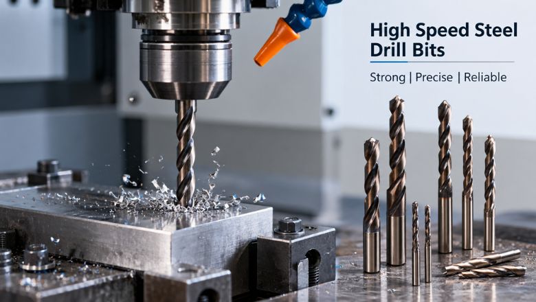 High Speed Steel Drill Bits used for CNC and VMC industrial drilling