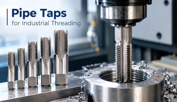 Pipe Taps for industrial threading and precision machining by Jay Tech Tools