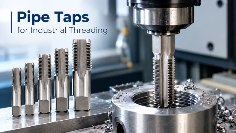 Pipe Taps for industrial threading and precision machining by Jay Tech Tools