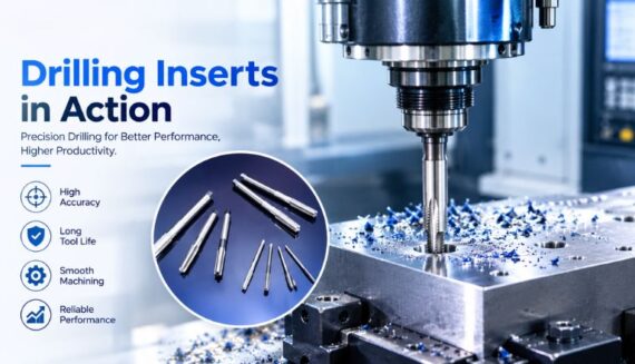 Drilling inserts used for precision CNC and VMC machining – Jay Tech Tools