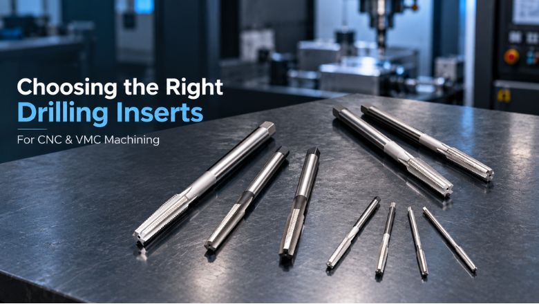 Drilling Inserts for CNC and VMC Machining – Jay Tech Tools